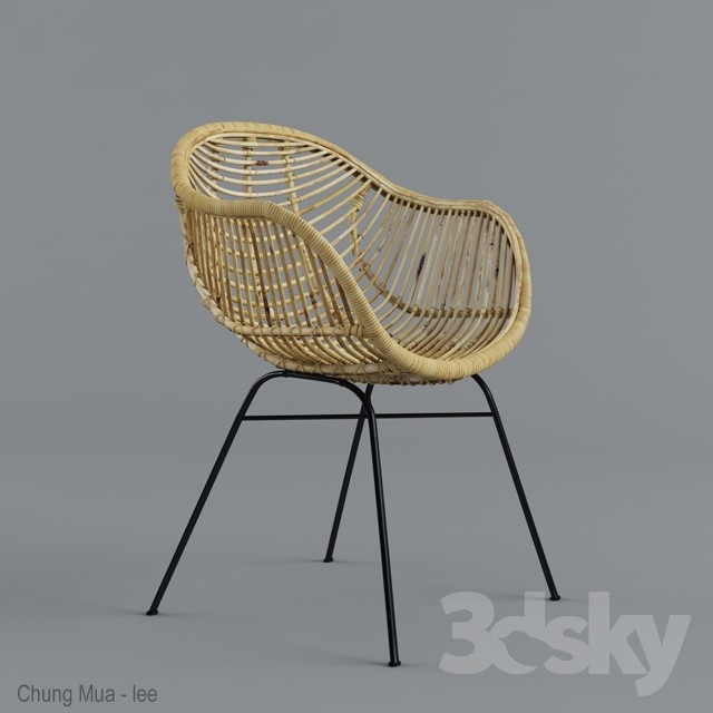 3DSKY MODELS – RATTAN 3D MODELS – 101 - thumbnail 1