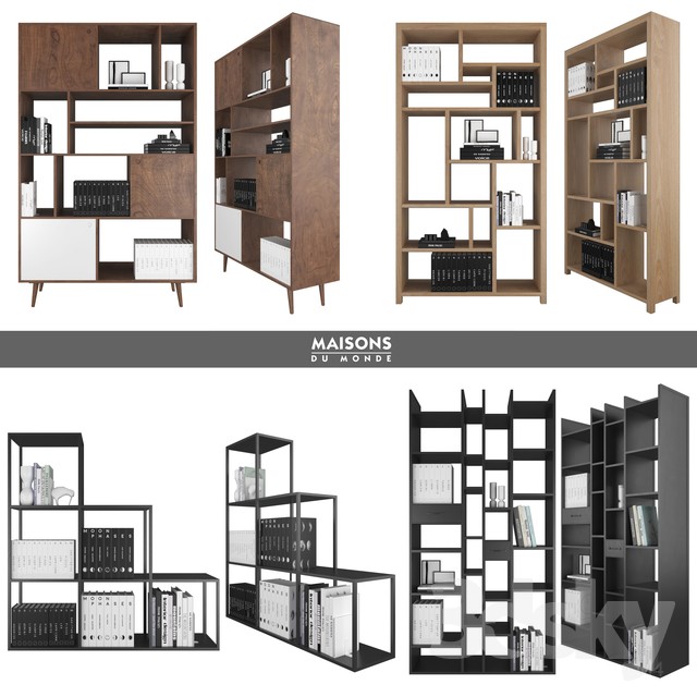 3DSKY MODELS – WARDROBE – CABINETS – 074 - thumbnail 1