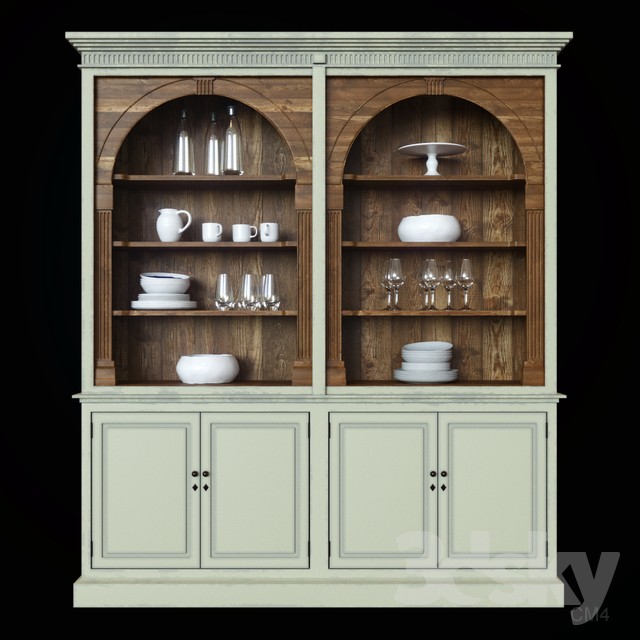 3DSKY MODELS – WARDROBE – CABINETS – 113 - thumbnail 1