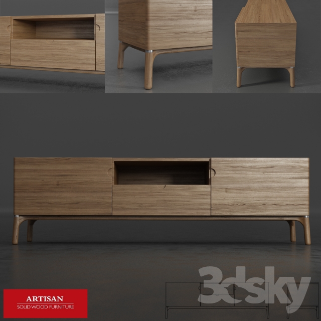 3DSKY MODELS – WARDROBE – CABINETS – 122 - thumbnail 1