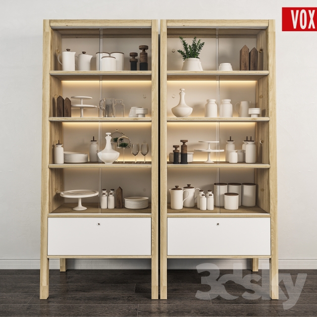 3DSKY MODELS – WARDROBE – CABINETS – 165 - thumbnail 1