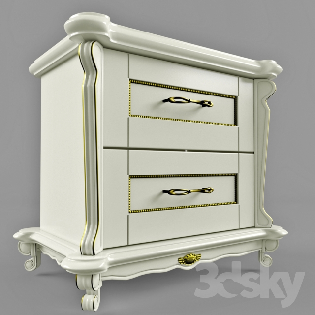 3DSKY MODELS – WARDROBE – CABINETS – 177 - thumbnail 1