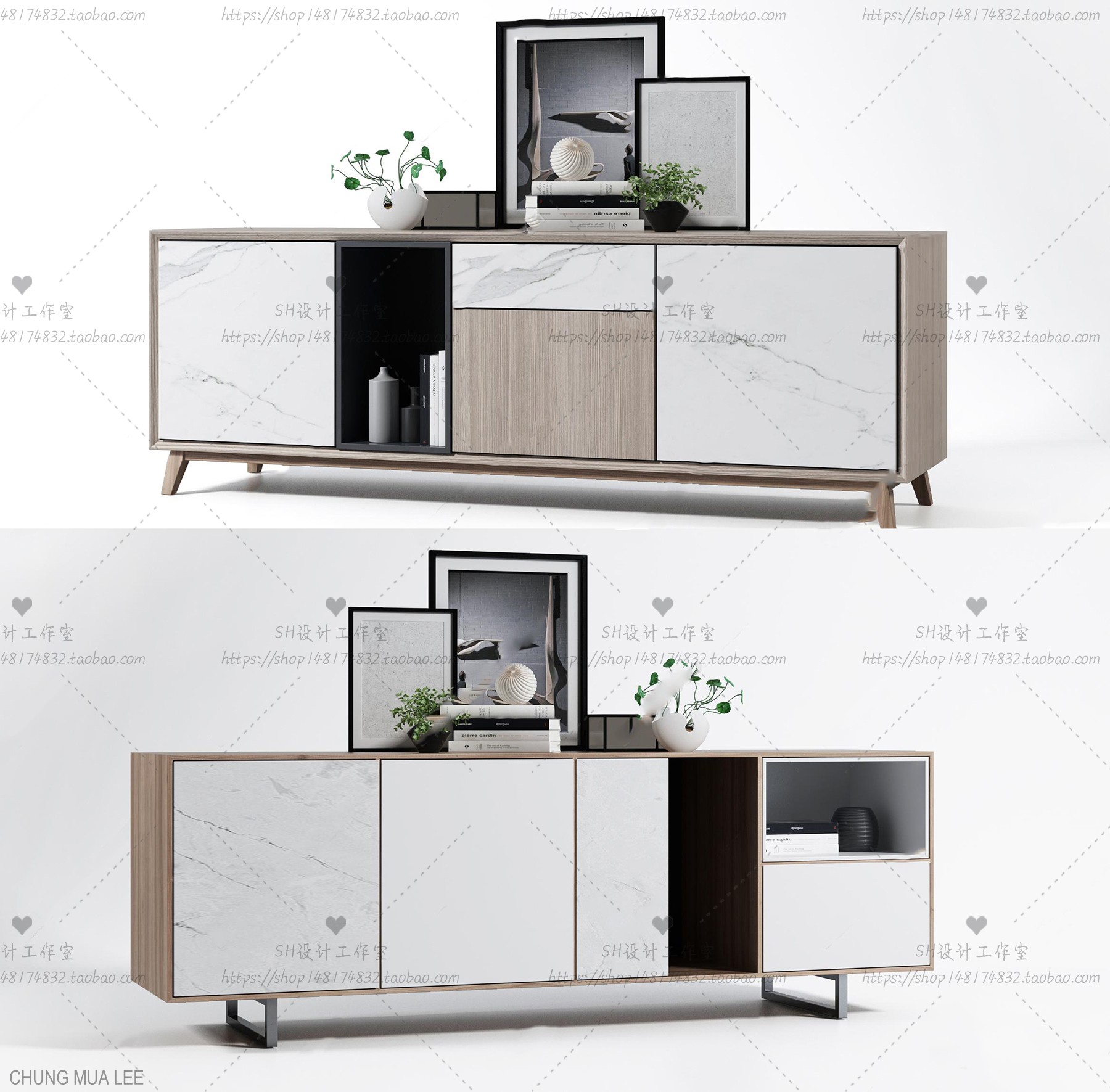 3DSKY PRO – SIDEBOARD 3D MODELS – 008 - thumbnail 1