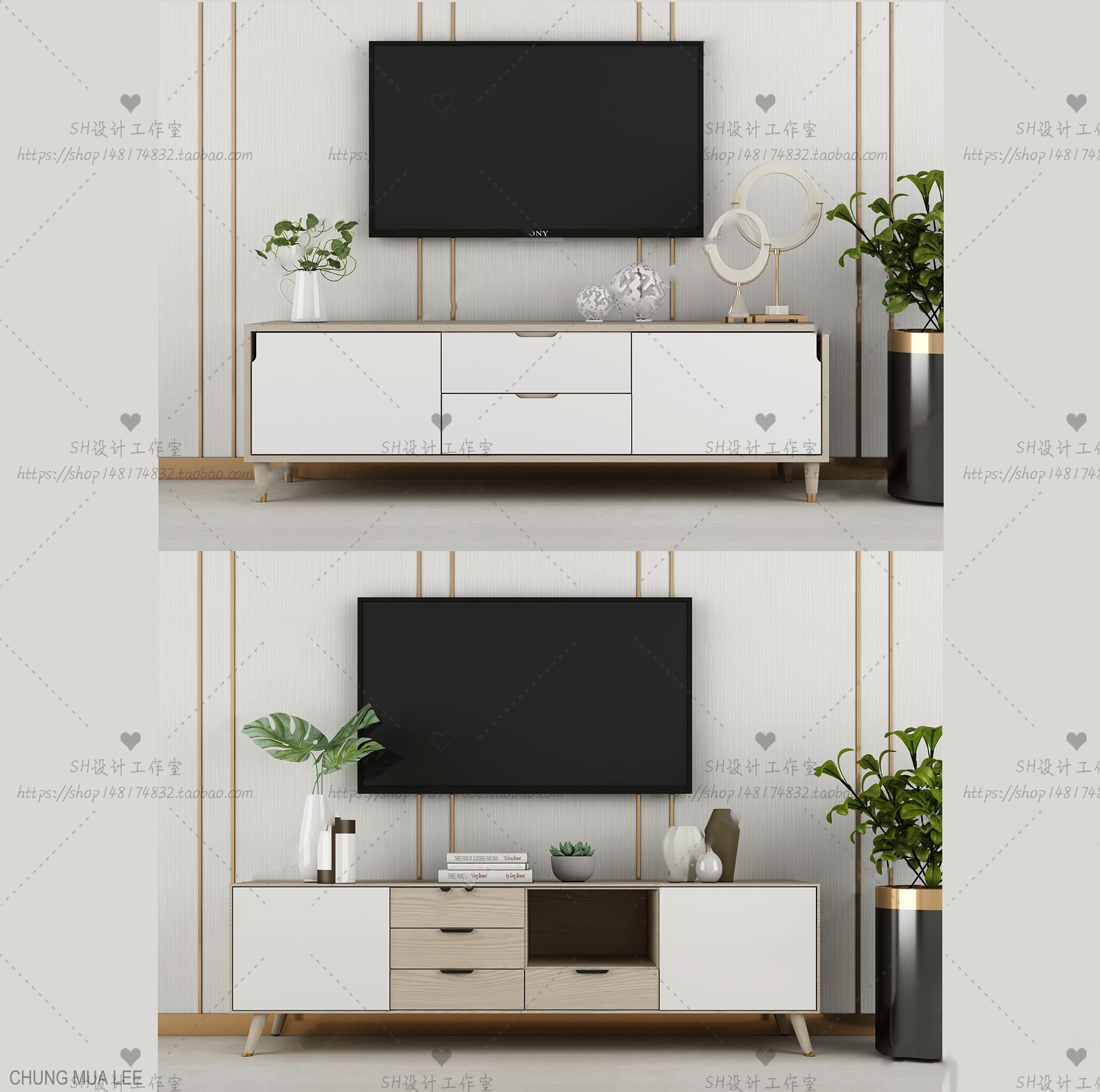 3DSKY PRO – SIDEBOARD 3D MODELS – 010 - thumbnail 1