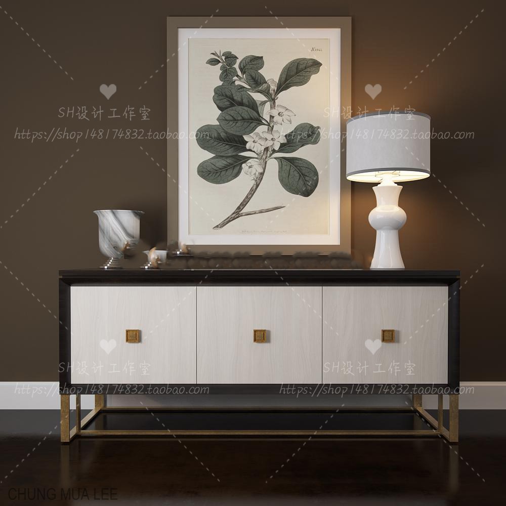 3DSKY PRO – SIDEBOARD 3D MODELS – 038 - thumbnail 1