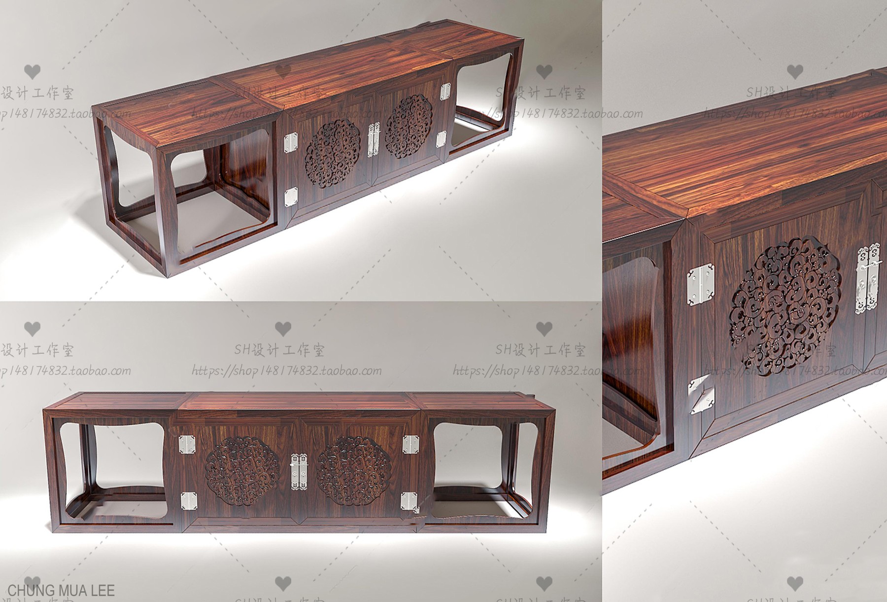 3DSKY PRO – SIDEBOARD 3D MODELS – 065 - thumbnail 1