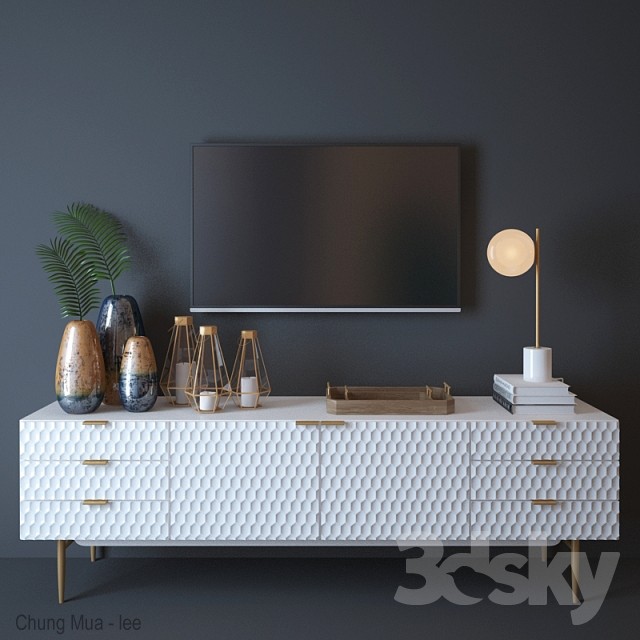 3DSKY PRO – SIDEBOARD 3D MODELS – 214 - thumbnail 1