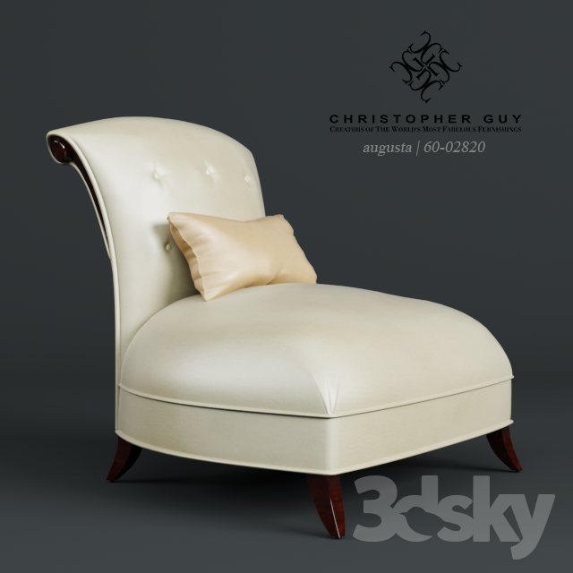 3DSKY MODELS – BENCH 3D MODELS – 007 - thumbnail 1