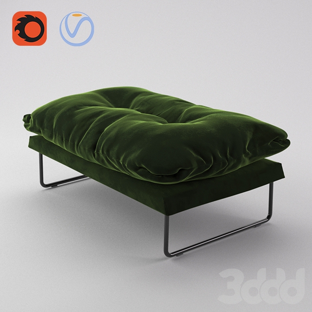 3DSKY MODELS – BENCH 3D MODELS – 072 - thumbnail 1