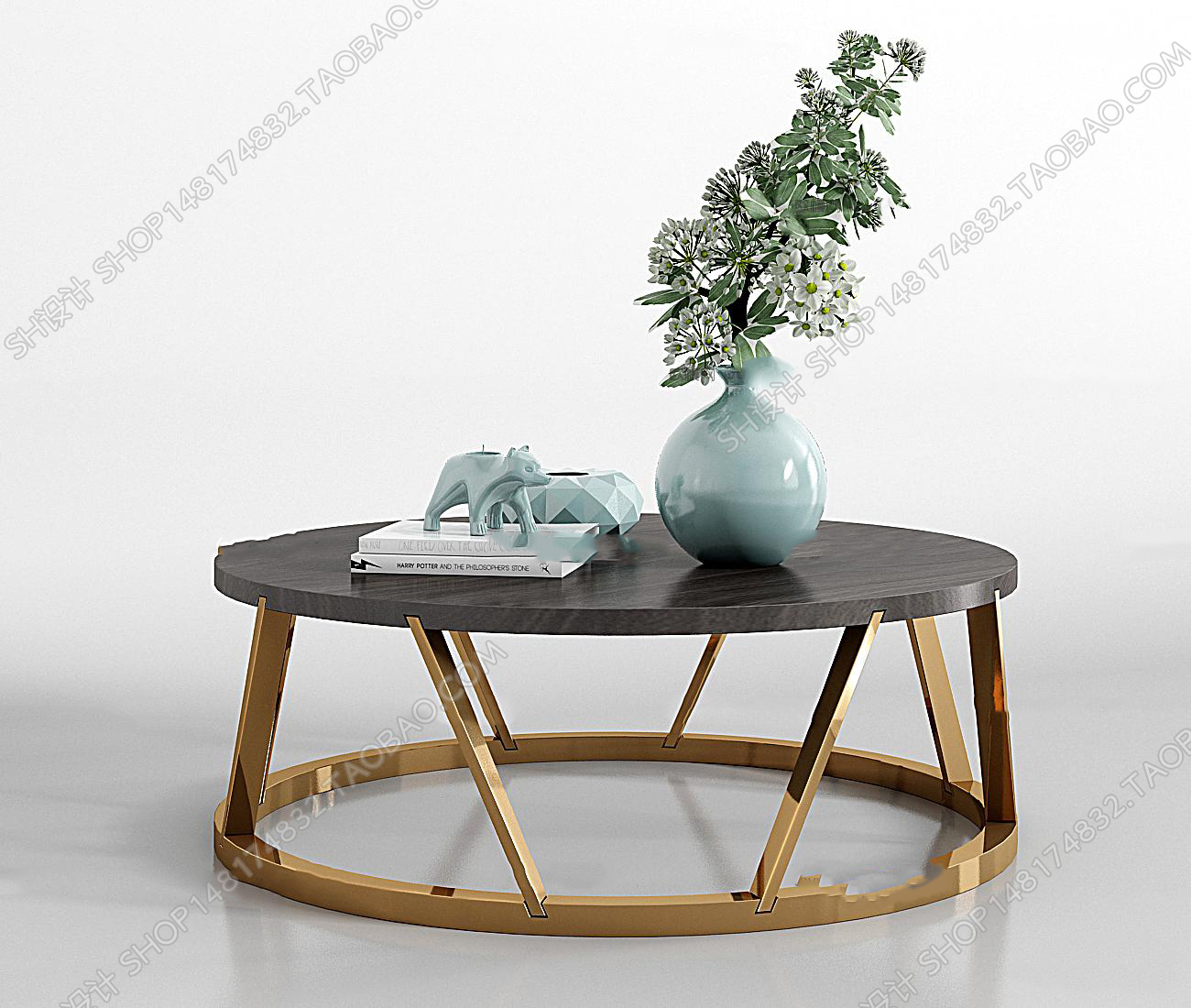 3DSKY MODELS – COFFEE TABLE 3D MODELS – 022 - thumbnail 1