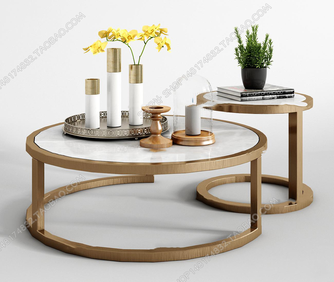 3DSKY MODELS – COFFEE TABLE 3D MODELS – 025 - thumbnail 1