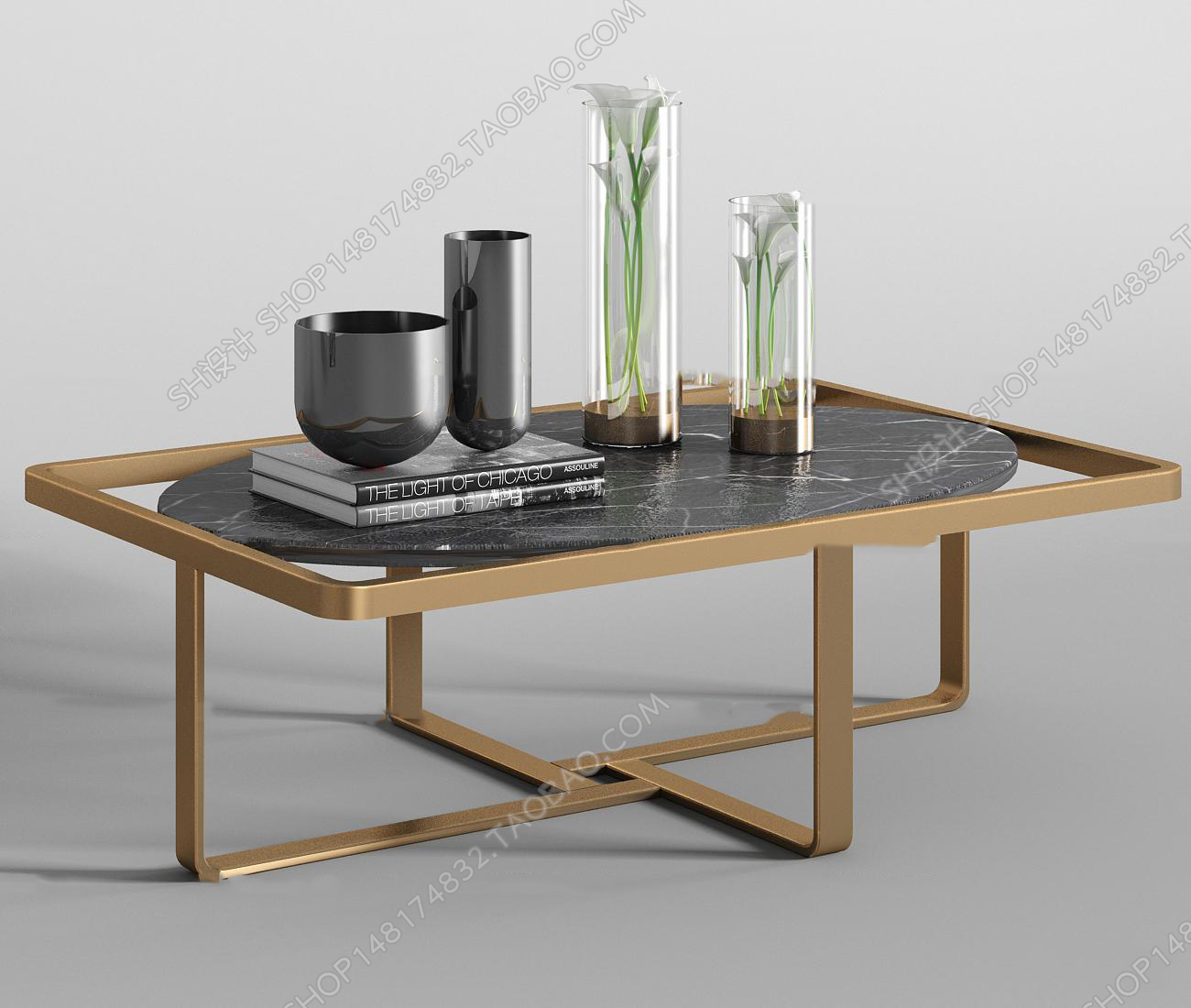 3DSKY MODELS – COFFEE TABLE 3D MODELS – 035 - thumbnail 1