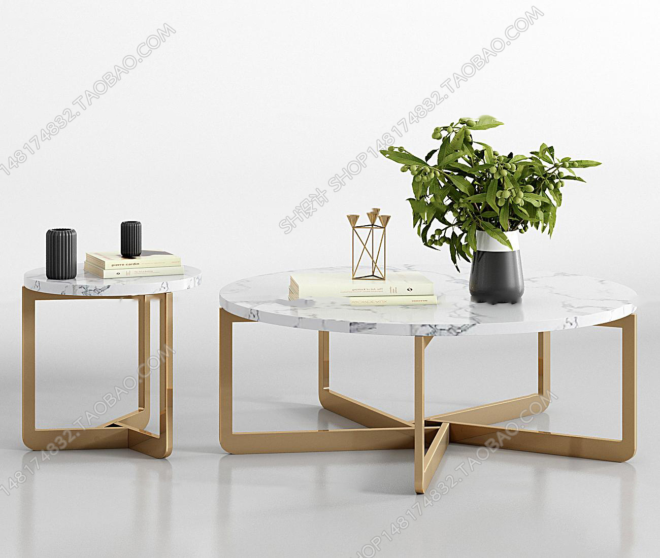 3DSKY MODELS – COFFEE TABLE 3D MODELS – 037 - thumbnail 1