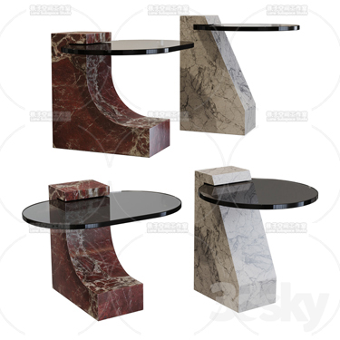 3DSKY MODELS – COFFEE TABLE – No.016 - thumbnail 1