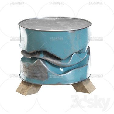 3DSKY MODELS – COFFEE TABLE – No.025 - thumbnail 1