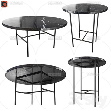 3DSKY MODELS – COFFEE TABLE – No.027 - thumbnail 1