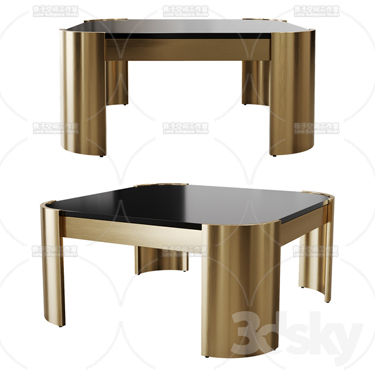 3DSKY MODELS – COFFEE TABLE – No.029 - thumbnail 1