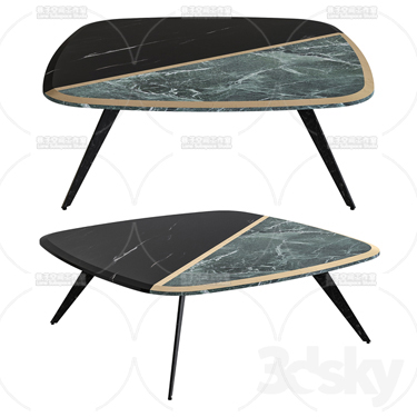 3DSKY MODELS – COFFEE TABLE – No.033 - thumbnail 1