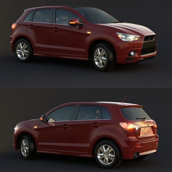 VEHICLE – CAR 3D MODELS – VOL.110 – No.022 - thumbnail 1