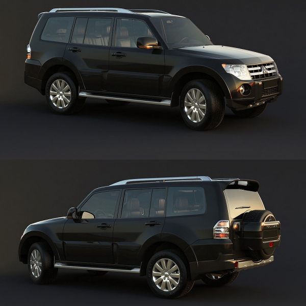 VEHICLE – CAR 3D MODELS – VOL.110 – No.025 - thumbnail 1