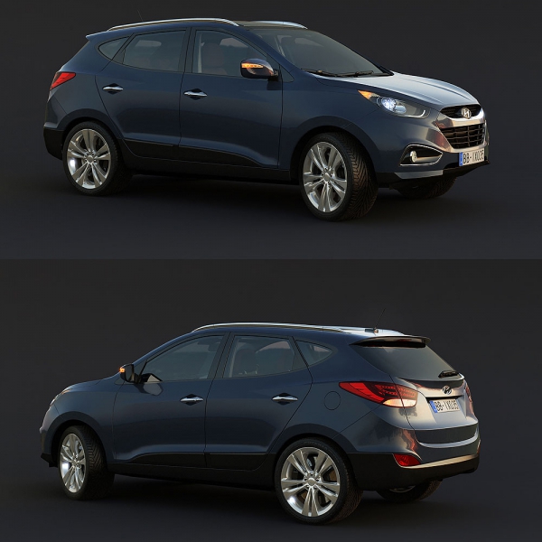 VEHICLE – CAR 3D MODELS – VOL.110 – No.032 - thumbnail 1