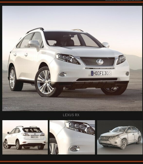 VEHICLE – CAR 3D MODELS – VOL.84 – No.006 - thumbnail 1