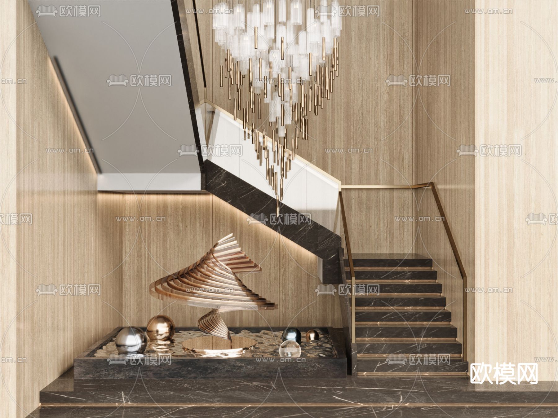 DECORATION – ENTRANCE – CORONA – 3D MODEL – 1104 - thumbnail 1