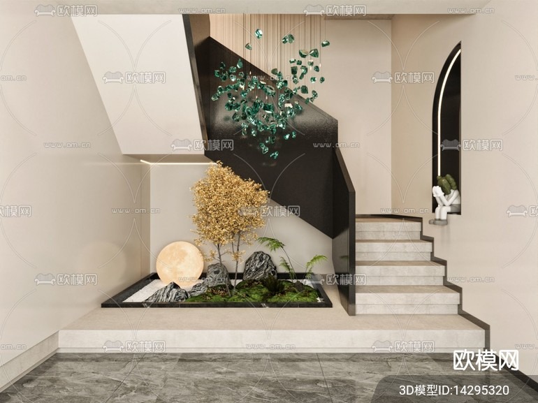 DECORATION – ENTRANCE – CORONA – 3D MODEL – 1118 - thumbnail 1