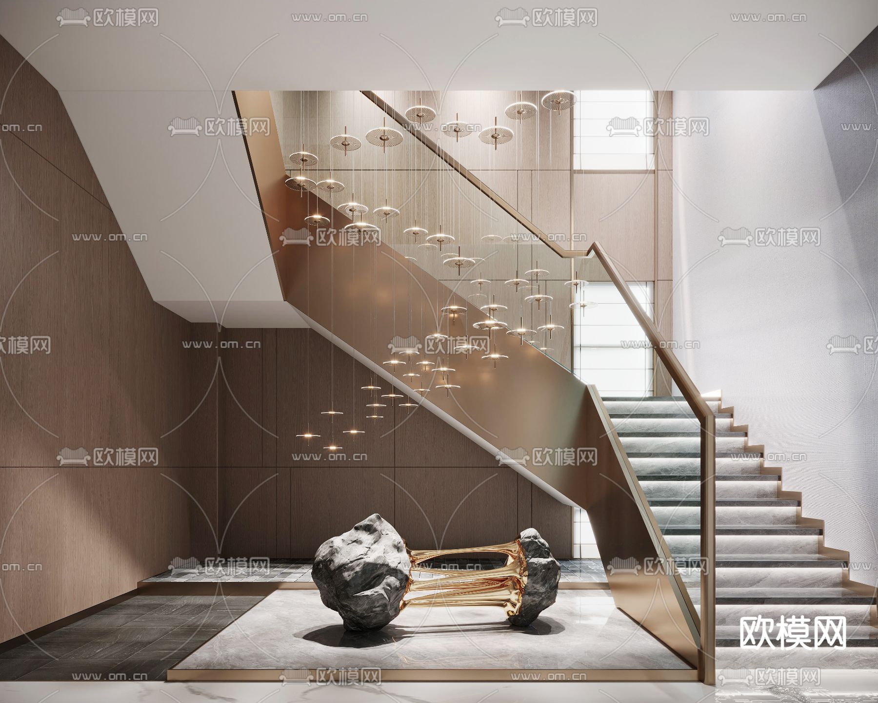 DECORATION – ENTRANCE – VRAY / CORONA – 3D MODEL – 1101 - thumbnail 1