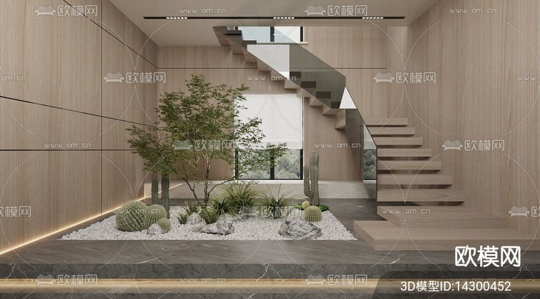 DECORATION – ENTRANCE – VRAY / CORONA – 3D MODEL – 1121 - thumbnail 1