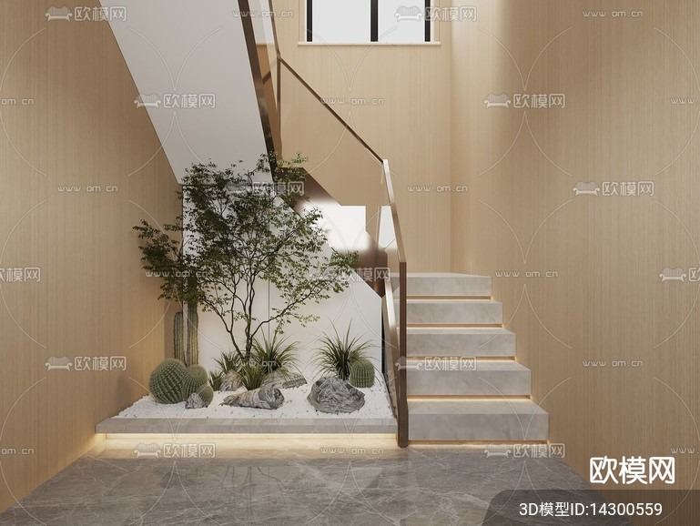 DECORATION – ENTRANCE – VRAY / CORONA – 3D MODEL – 1122 - thumbnail 1