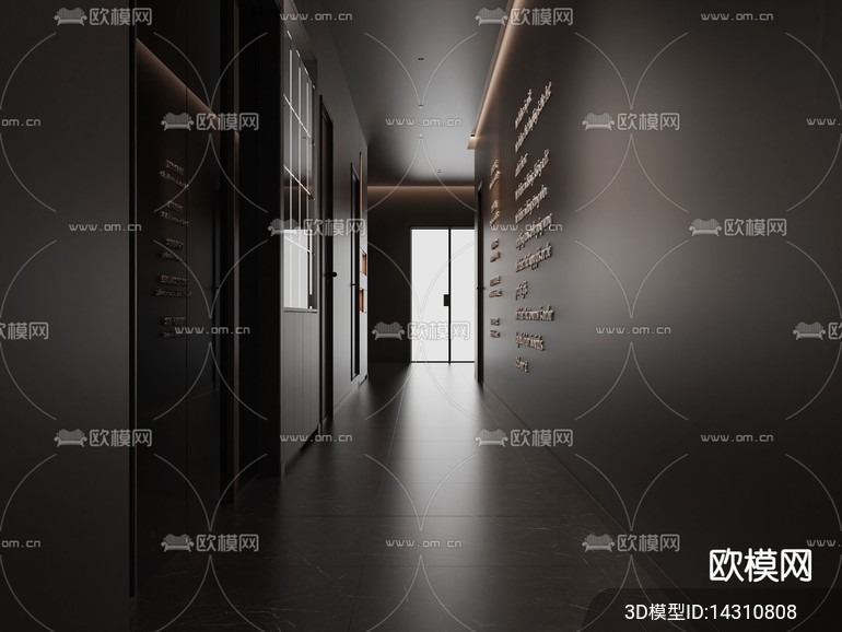 DECORATION – ENTRANCE – VRAY / CORONA – 3D MODEL – 1128 - thumbnail 1