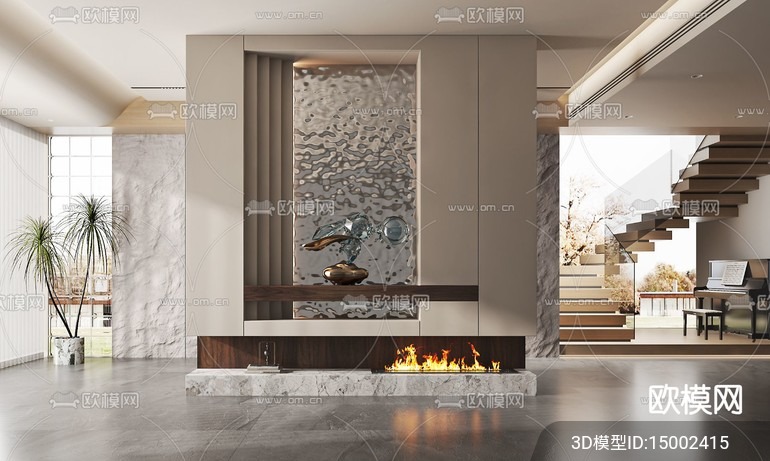 DECORATION – ENTRANCE – VRAY / CORONA – 3D MODEL – 1184 - thumbnail 1