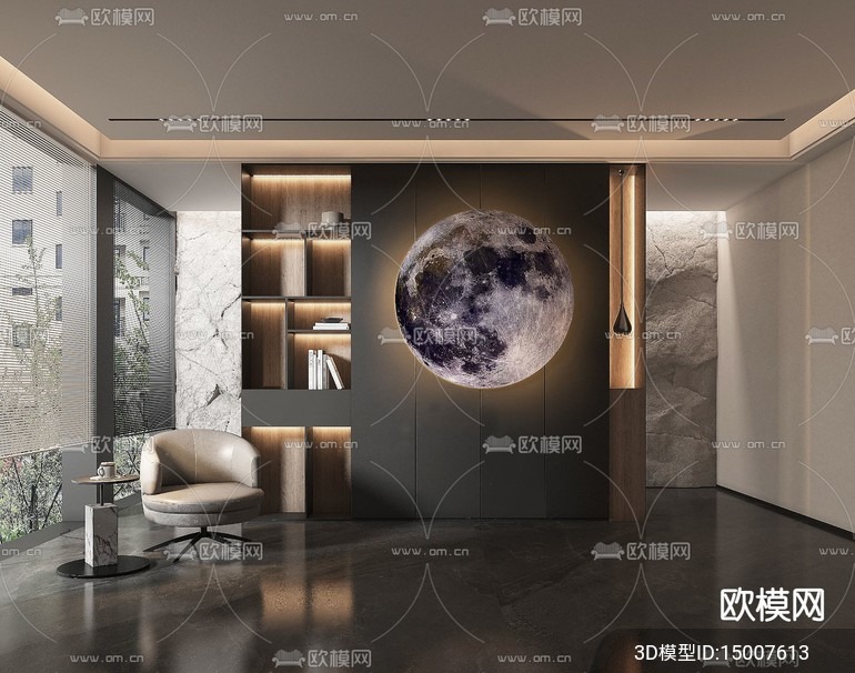 DECORATION – ENTRANCE – VRAY / CORONA – 3D MODEL – 1193 - thumbnail 1