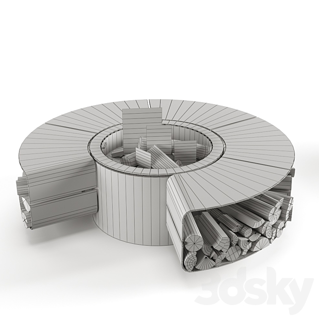 b-b-q 3DS Max Model - thumbnail 3