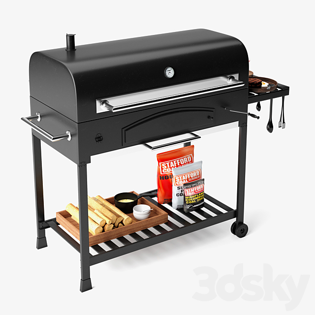 Barbecue 06 3ds Max - thumbnail 2