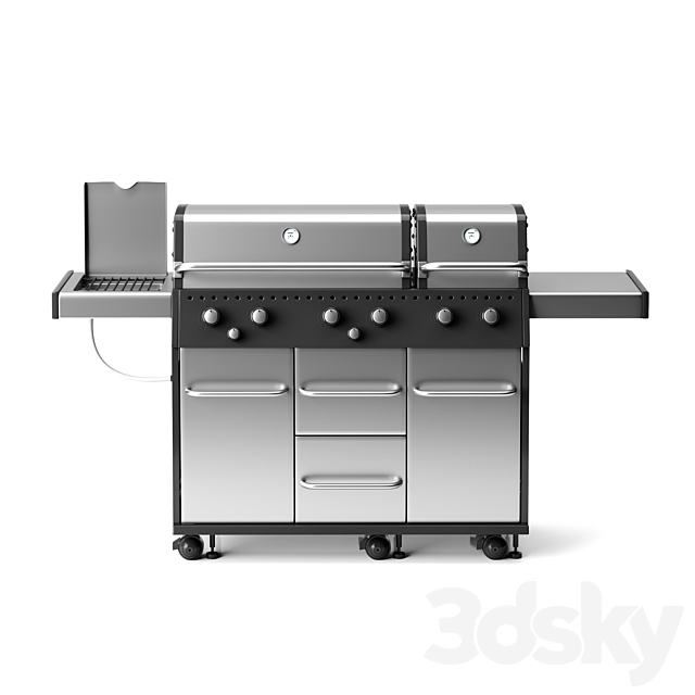 Barbecue 09 3DSMax File - thumbnail 2