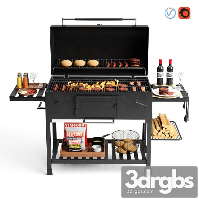 Barbecue 11 3dsmax Download - thumbnail 1