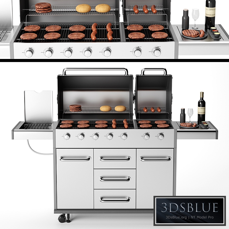 Barbecue 23 3DS Max - thumbnail 3