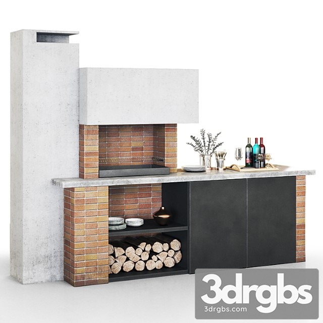 Barbecue 23 3dsmax Download - thumbnail 1