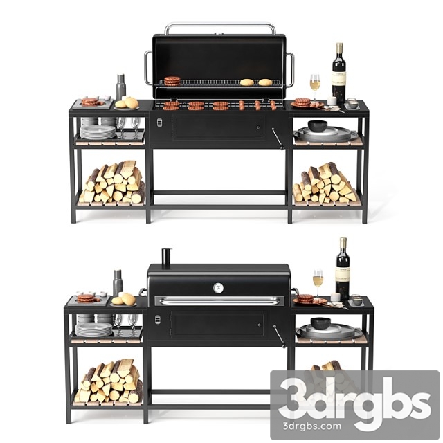 Barbecue 24 3dsmax Download - thumbnail 1