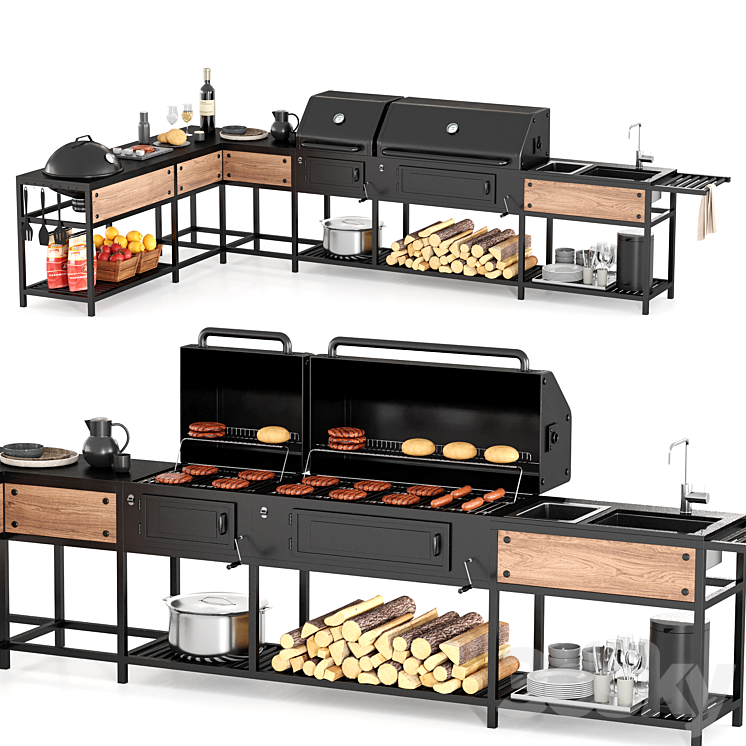 Barbecue 28 3DS Max - thumbnail 1