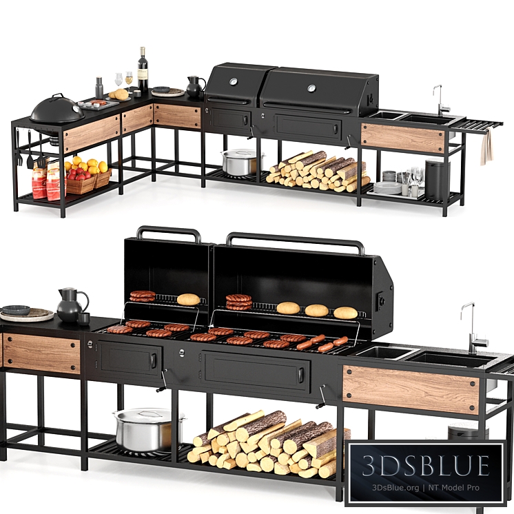 Barbecue 28 3DS Max - thumbnail 3