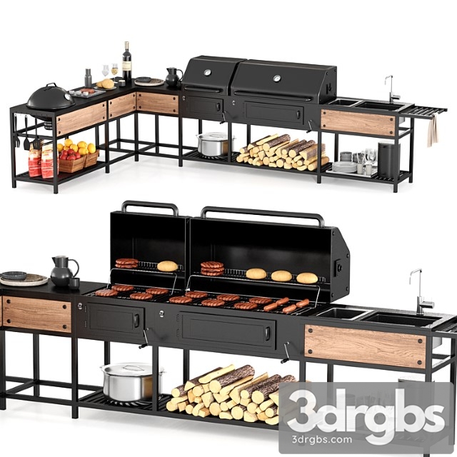 Barbecue 28 3dsmax Download - thumbnail 1