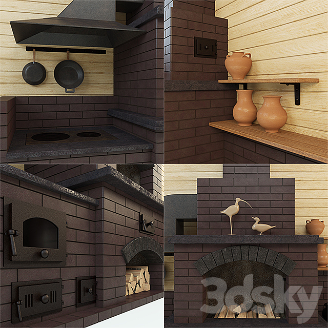 Barbecue 3DSMax File - thumbnail 3