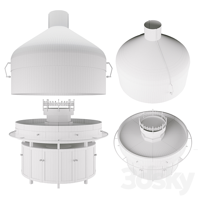 Barbecue 3DSMax File - thumbnail 2