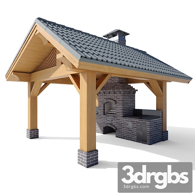 Barbecue 4 1 3dsmax Download - thumbnail 1