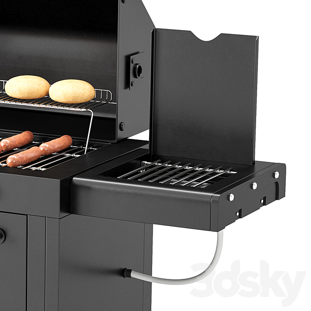 Barbecue 43 3DS Max Model - thumbnail 5