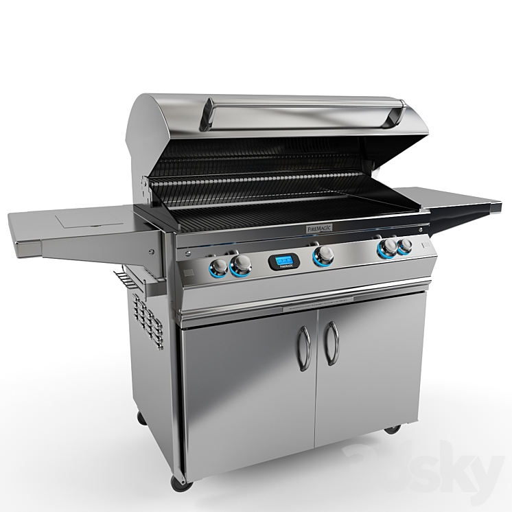 Barbecue FireMagic MODEL: A660i-2E1N * -62 3DS Max - thumbnail 1