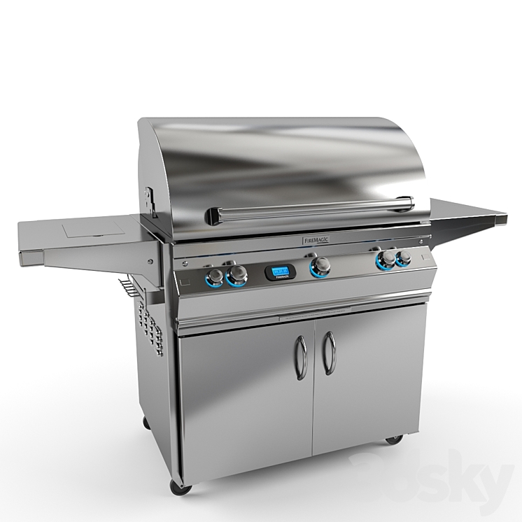 Barbecue FireMagic MODEL: A660i-2E1N * -62 3DS Max - thumbnail 2